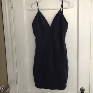 Indigo body con dress