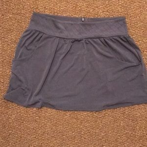 Chalk blue Banana Republic flounce skirt