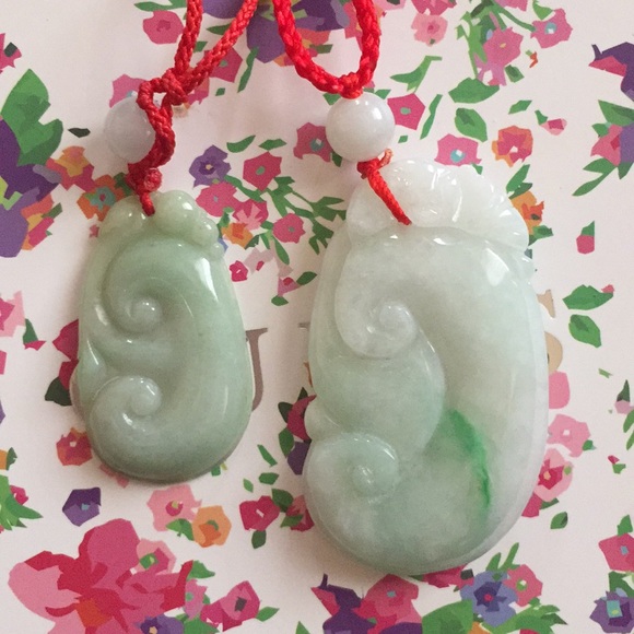 Happy Mother's Day Sell: Mom & Kiddo Jade Necklace - Picture 2 of 5