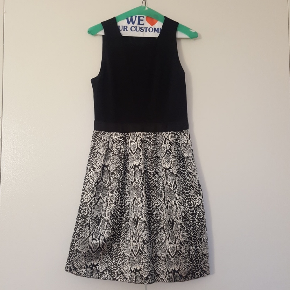 Donna Ricco Jacquard Dress