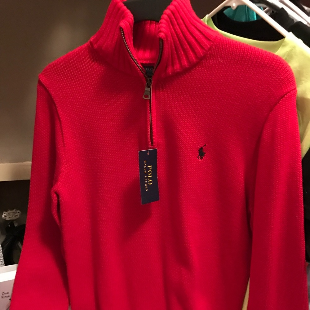 Boys' NWT authentic Ralph Lauren polo sweater