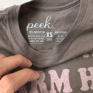 Peek Shirts & Tops - Peek Long sleeve tee Peek Shirts & Tops - Peek Long sleeve tee