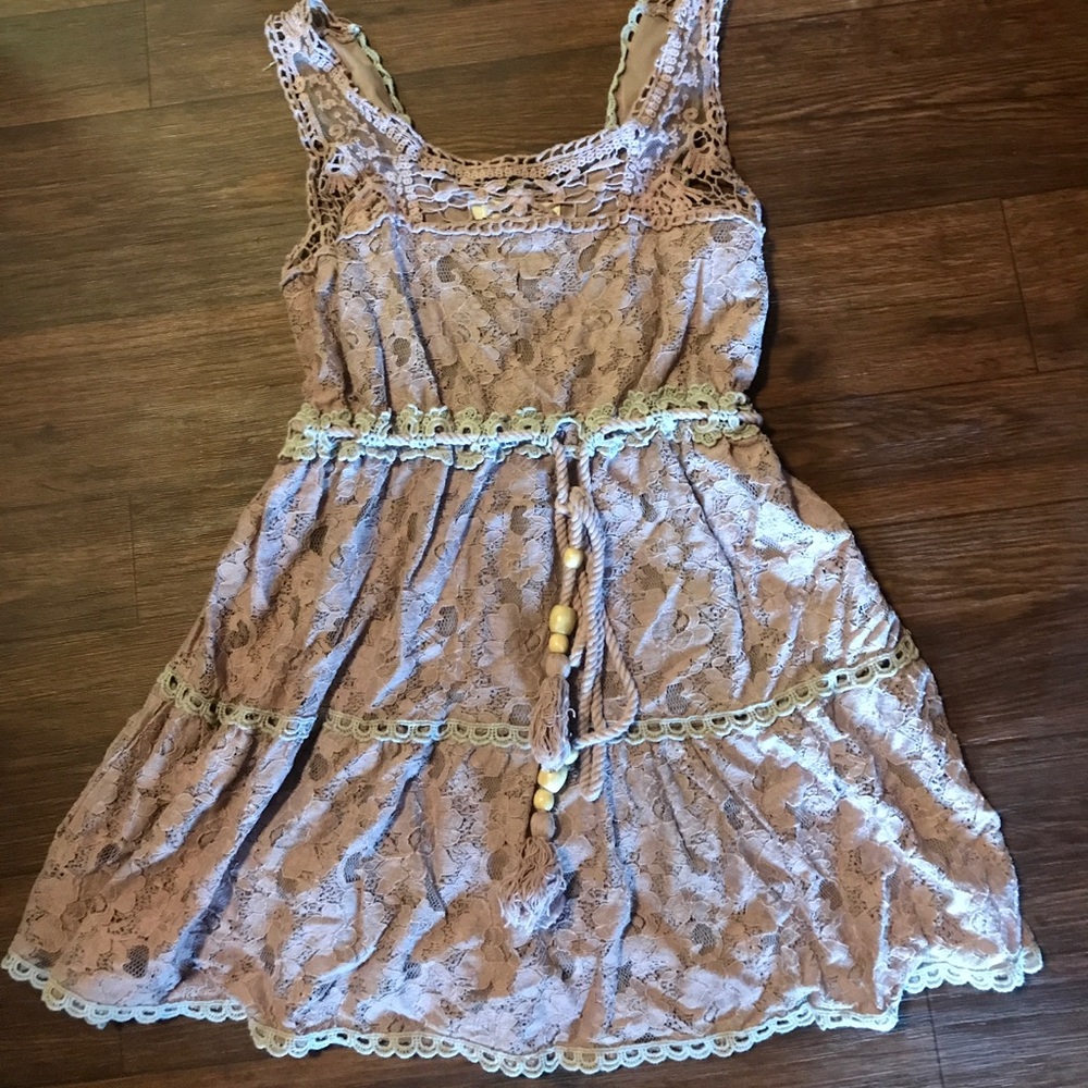 Lace Love Culture Mini Dress