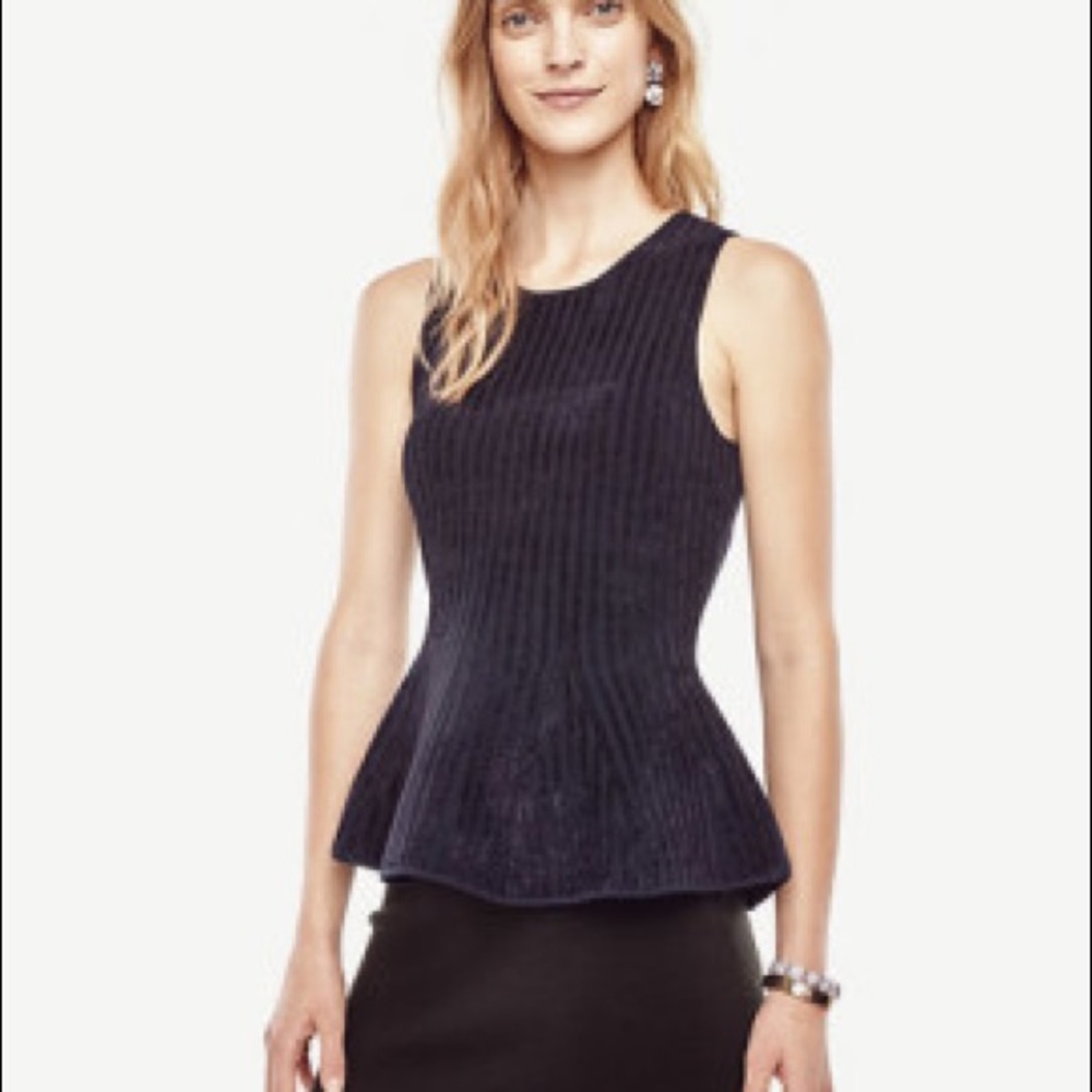 Ann Taylor striped sweater top
