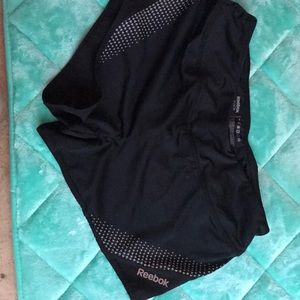 Black Reebok shorts