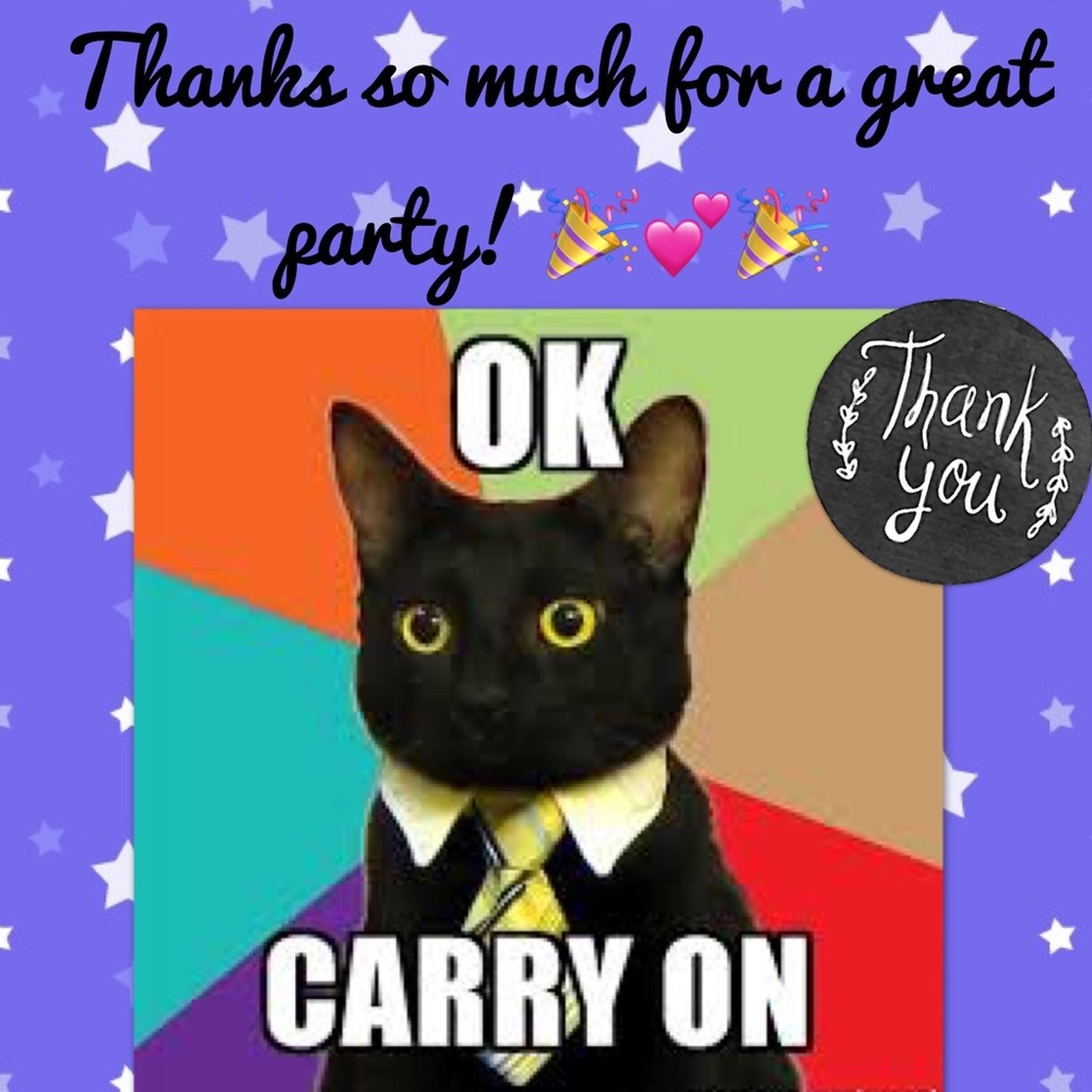 Hope you had a blast! Thank you so all much! 😘💕