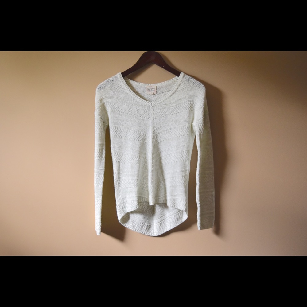 Light green sweater