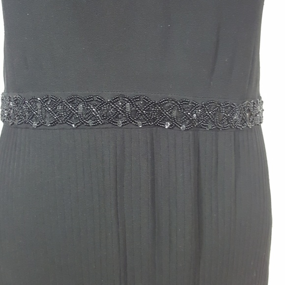 Carolina Herrera Black Formal Silk Dress Size 8 - Picture 5 of 8