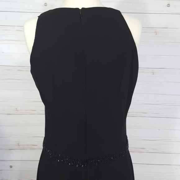 Carolina Herrera Black Formal Silk Dress Size 8 - Picture 6 of 8