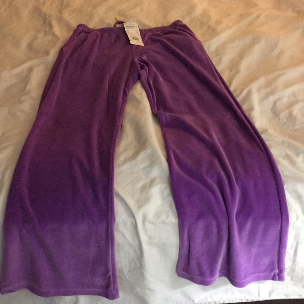 Escada Sport NWT purple sweatpants.