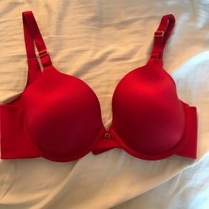 Vanity fair red bra