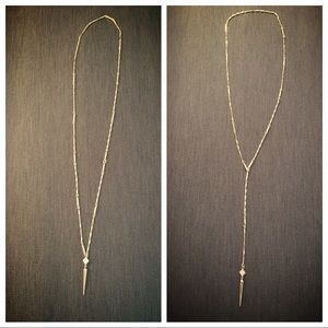 Stella & Dot Bianca lariat gold