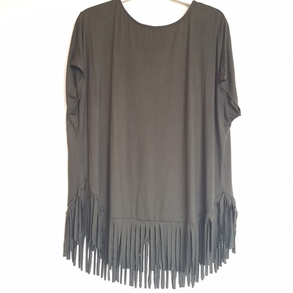 🔥SALE🔥Umgee Fringe Top - Picture 4 of 6