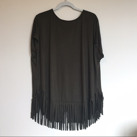 🔥SALE🔥Umgee Fringe Top - Picture 5 of 6