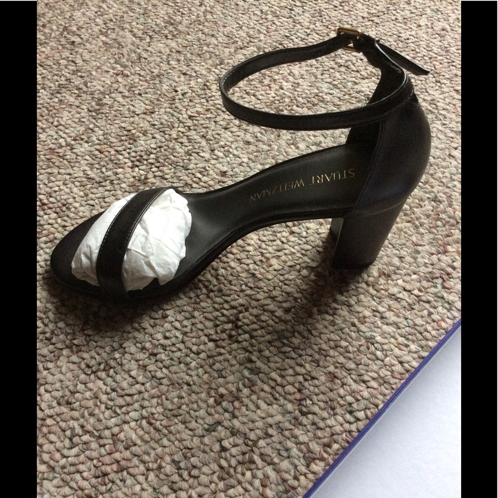 Stuart Weitzman Nearly Nude Ankle Strap Sandal