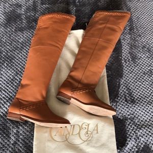Candela Braided tall boots (worn once)