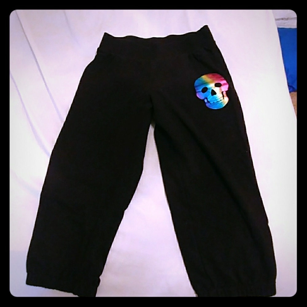 Sweat skull capris