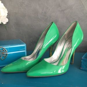 Bright Green Jessica Simpson Heels