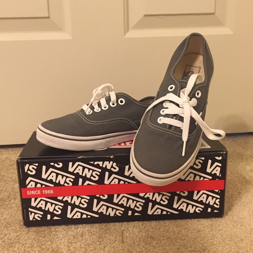 Classic gray Vans