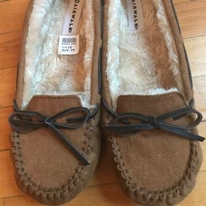Tan Moccasins