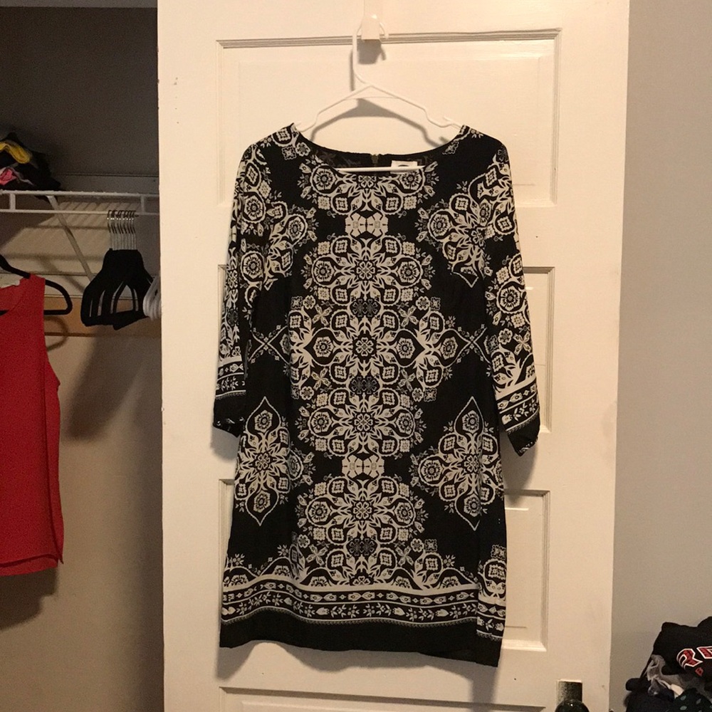 Black and White Dress