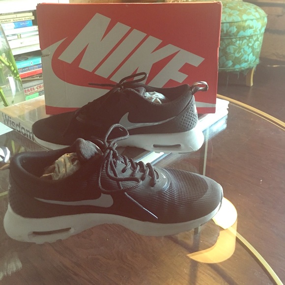 Nike Shoes - Nike air max Thea black, white, and gray. Size 6