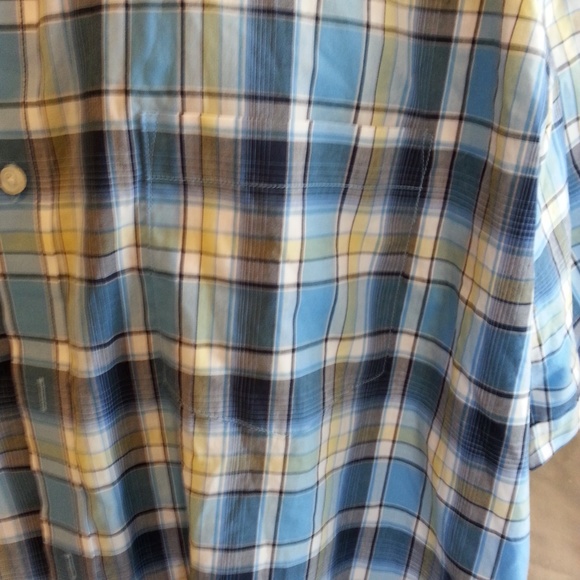 Toscano Plaid Short Sleeve Regular fit Shirt - Picture 3 of 4