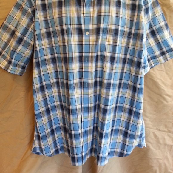 Toscano Plaid Short Sleeve Regular fit Shirt - Picture 2 of 4