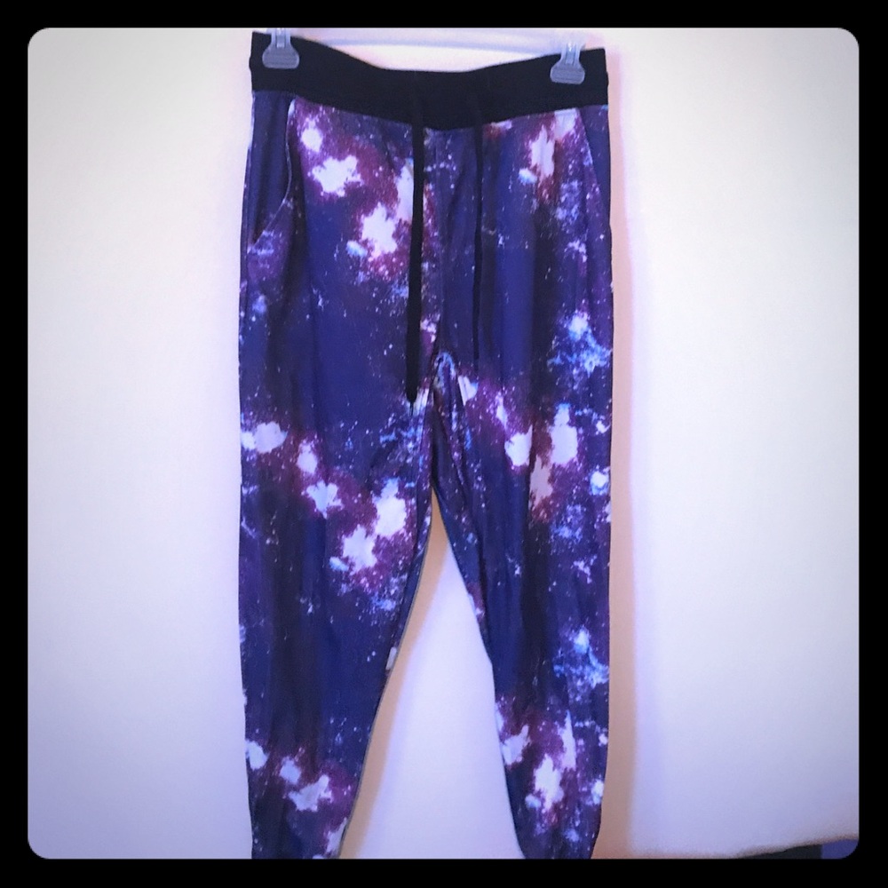 Galaxy printed joggers!