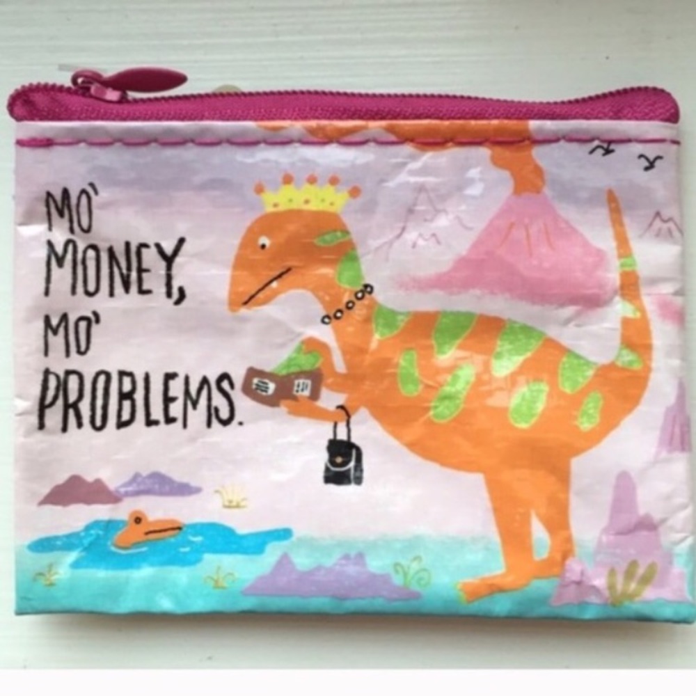 "Mo' Money, Mo' Problems" Coin Purse NWOT - Picture 1 of 1