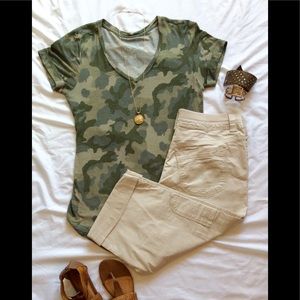 Riders By Lee Cargo Skimmer Capri pants