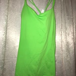 Like green athletic tank
