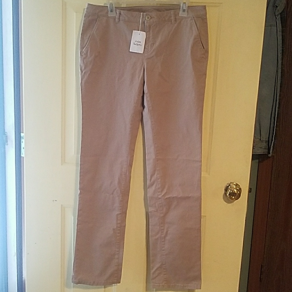 NWT VINTAGE Victoria's Secret London Jean Khakis Long Length Tall