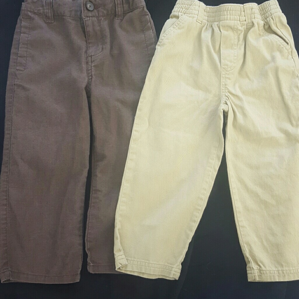 Bundle: 2 pair 3T pants EUC