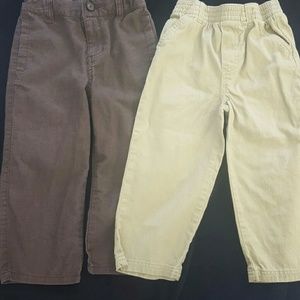 Bundle: 2 pair 3T pants EUC