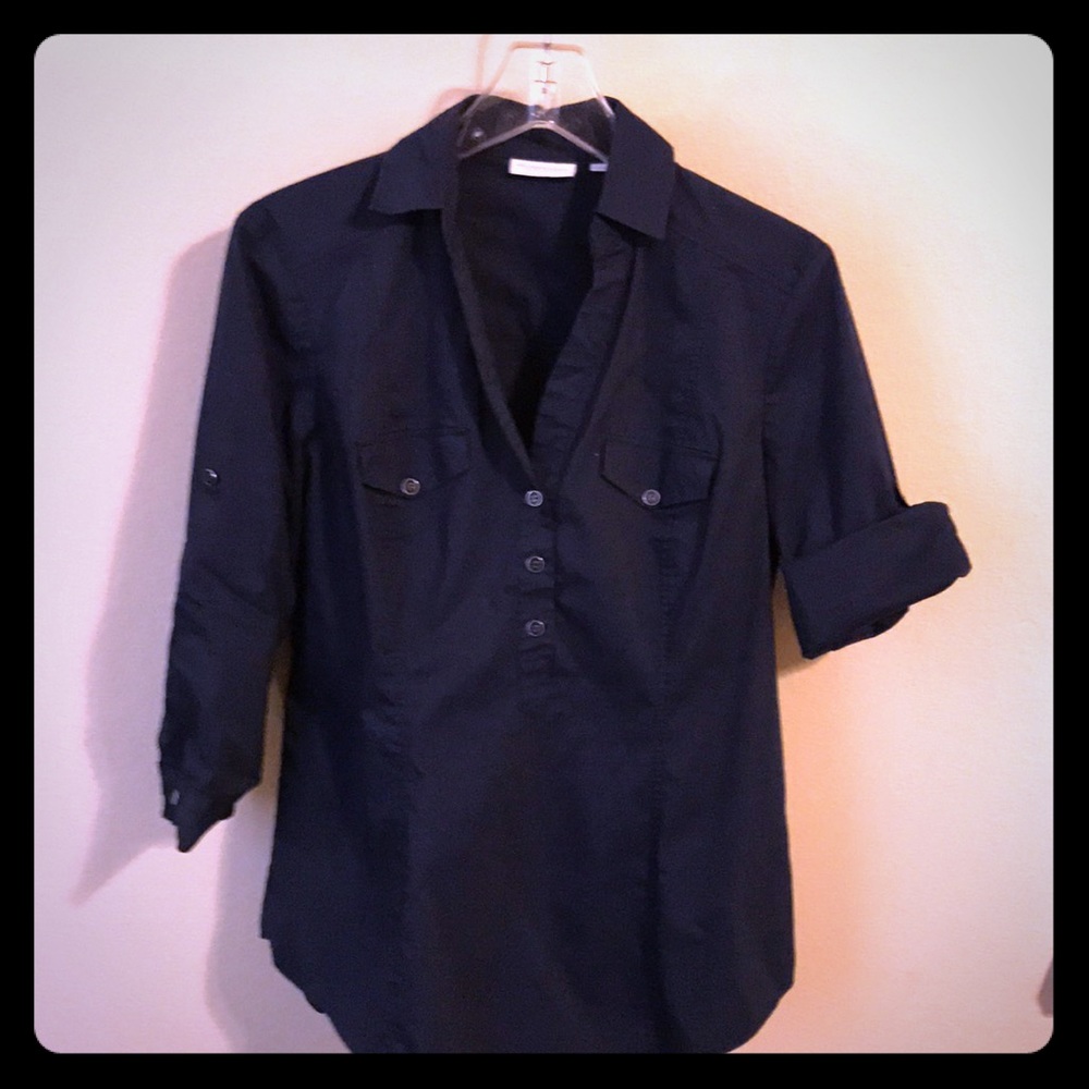 Roll up sleeve Blouse barely used