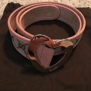 Gucci Heart Belt