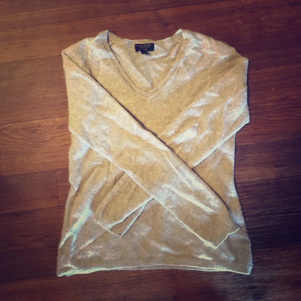 Grey Charter Club Cashmere Sweater