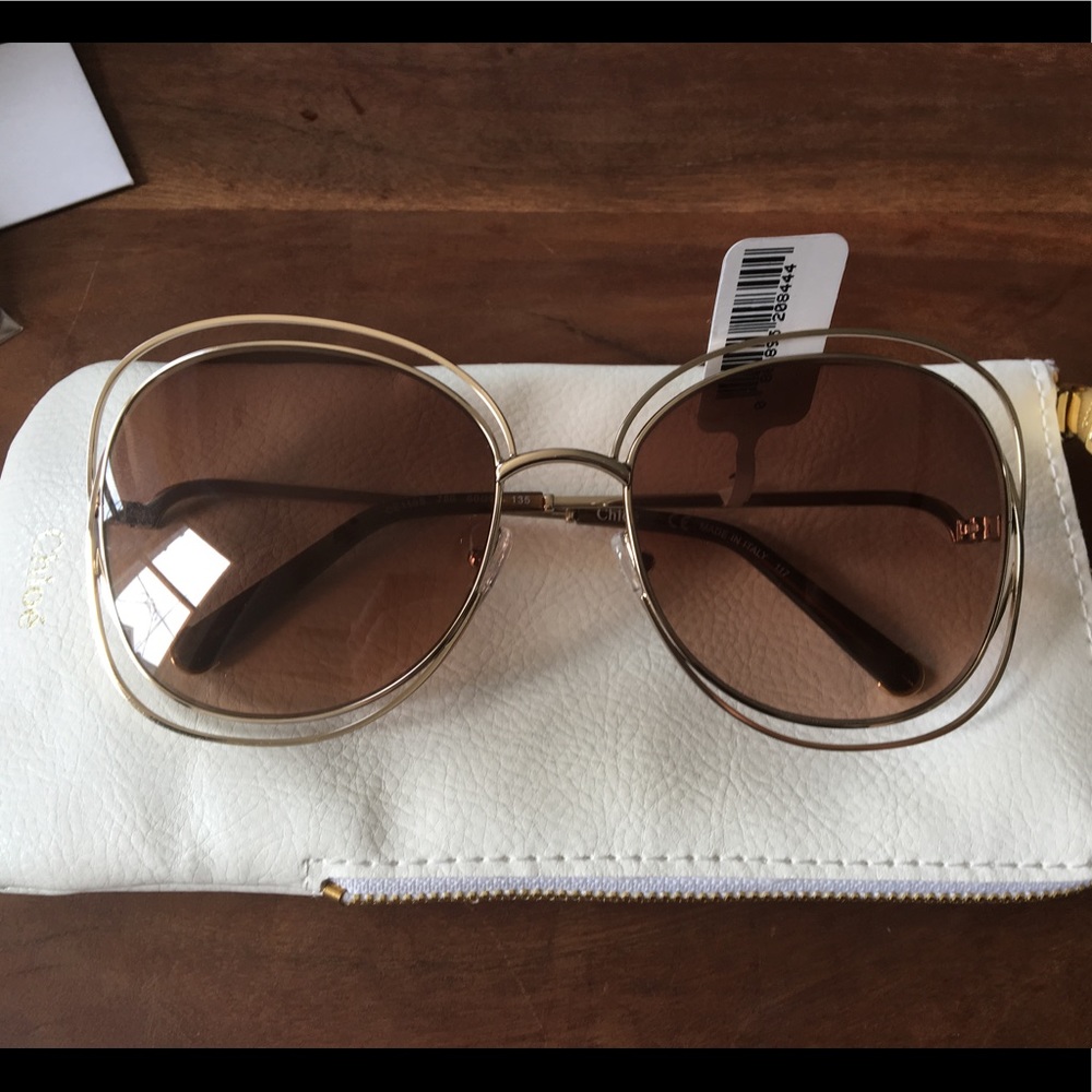 Chloe Carlina Rose Gold/Brown Shaded