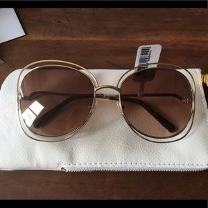 Chloe Carlina Rose Gold/Brown Shaded