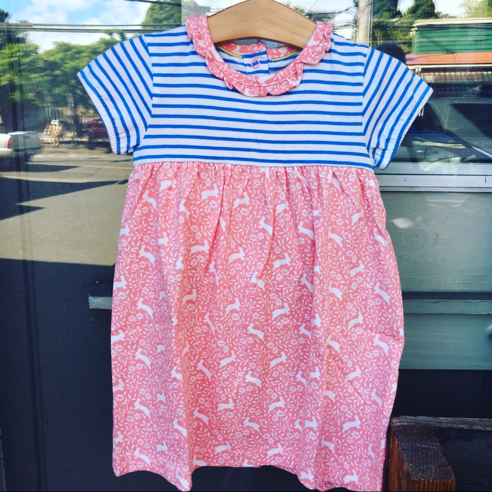 Baby Boden NEW never worn cap sleeve dress