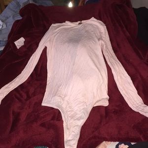 American Apparel cute & comfy pink body suit!