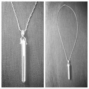 Stella & Dot Rebel Pendant - silver