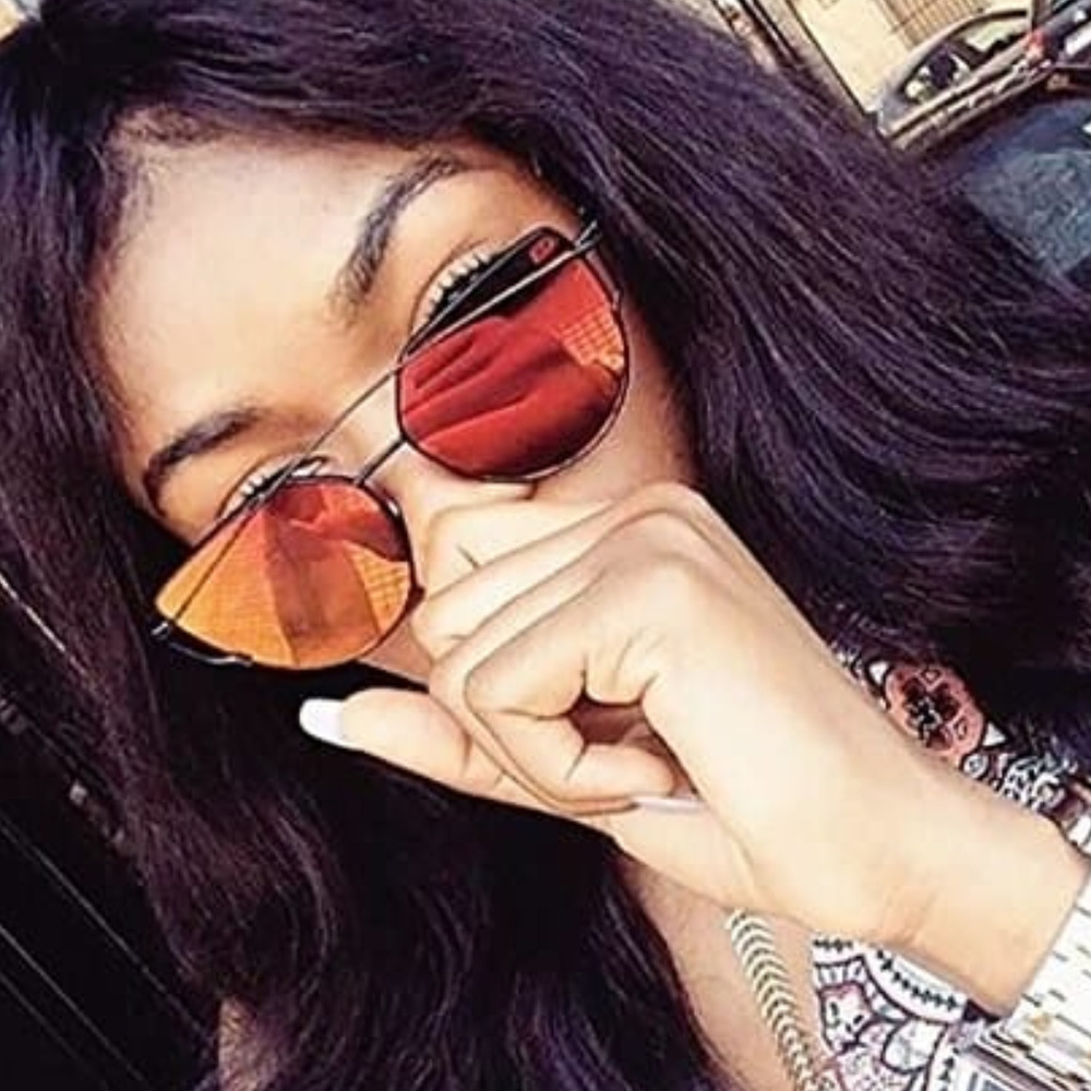 Mirrored Cat Eye Sunglasses