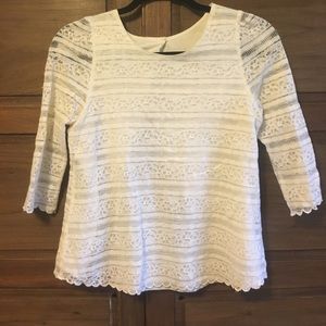 Dolce Vita tulip back lace top