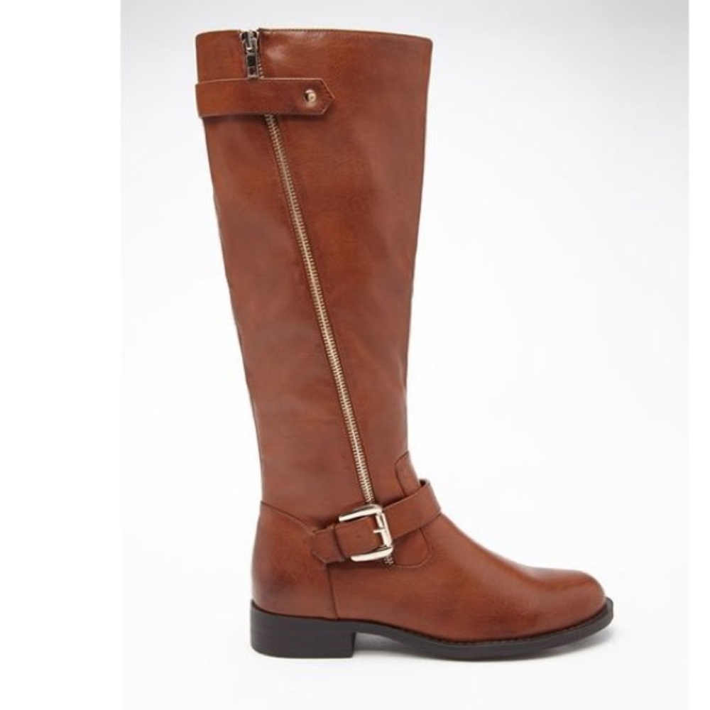 Shoes/Boots/Tall Camel/Leather