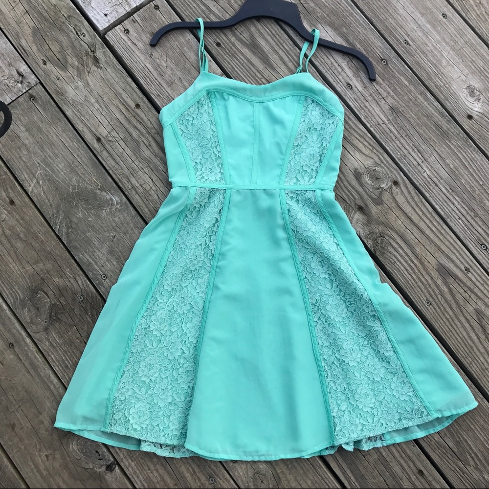 Teal Lauren Conrad Sundress