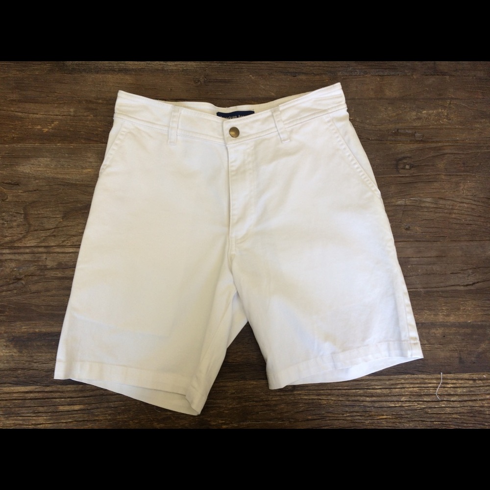 American Apparel Women's White Sateen Shorts - Picture 2 of 4