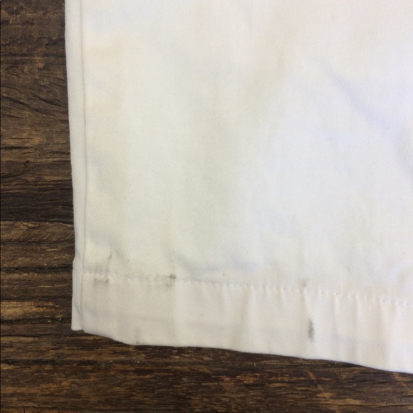 American Apparel Women's White Sateen Shorts - Picture 4 of 4