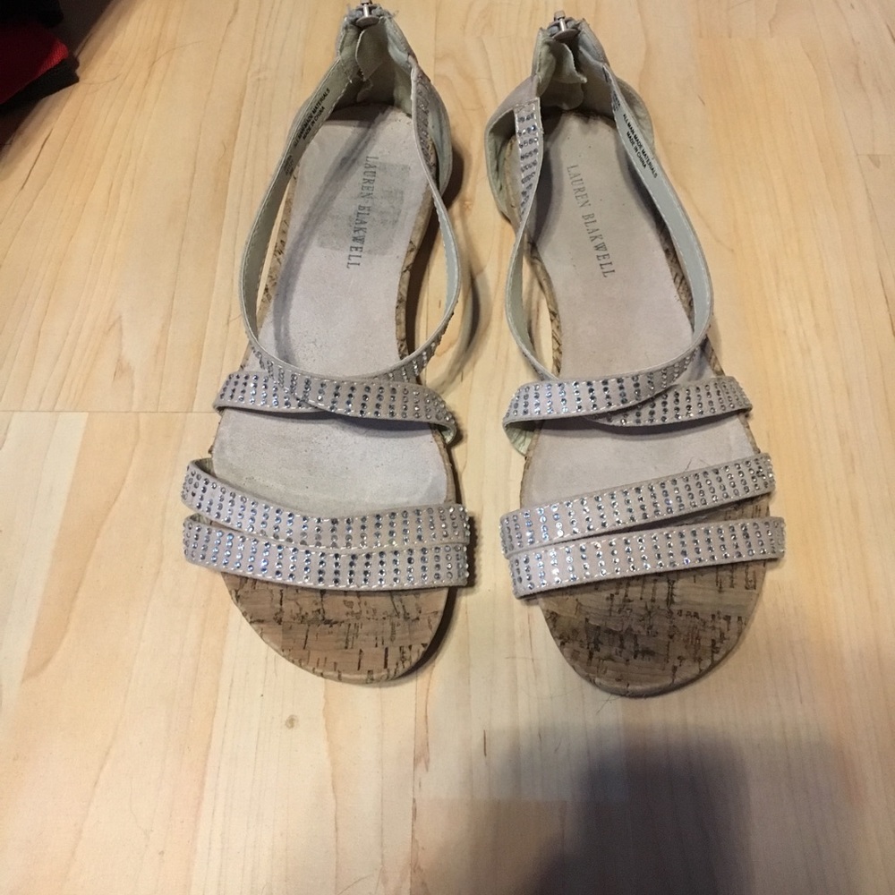 Bedazalded sandals